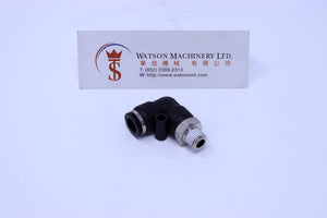 (CTL-8-01) Watson Pneumatic Fitting Elbow Push-In Fitting 8mm to 1/4" Thread BSP (Made in Taiwan)