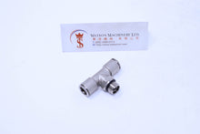 Load image into Gallery viewer, HB161014 10mm to 1/4&quot; Central Tee Male Brass Push-In Fitting
