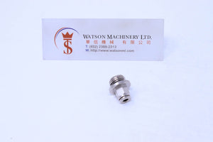 HB040414 4mm to 1/4" Straight Parallel Male Brass Push-In Fitting