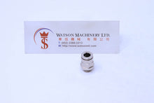 Load image into Gallery viewer, HB040618 6mm to 1/8&quot; Straight Parallel Male Brass Push-In Fitting