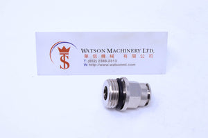 HB041212 12mm to 1/2" Straight Parallel Male Brass Push-In Fitting