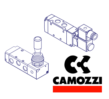 Camozzi A332 0C2 U74 M5, 3/2 NO (A33), Series A, Directly Operated Solenoid Control Valve