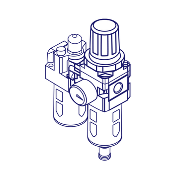 Mindman MAFR401-10A-G Filter Regulator