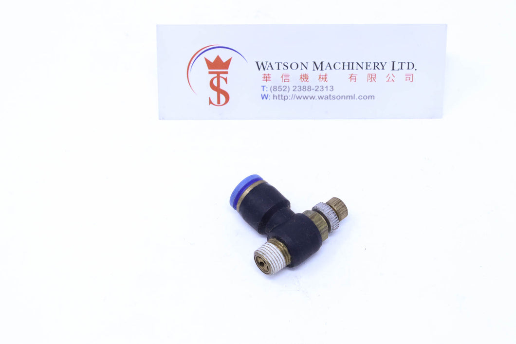 (CTF-8-01) Watson Pneumatic Fitting Flow Control 8mm to 1/8