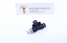 Load image into Gallery viewer, (CTD-6-01) Watson Pneumatic Fitting Run Tee 6mm to 1/8&quot; Thread BSP (Made in Taiwan)