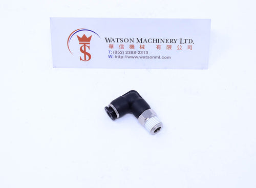 (CTL-4-01) Watson Pneumatic Fitting Elbow Push-In Fitting 4mm to 1/8