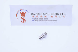 (BB-6-M5 (LC-0640-M5)) Watson Pneumatic Fitting M5 to Barb 6mm (Made in Taiwan)