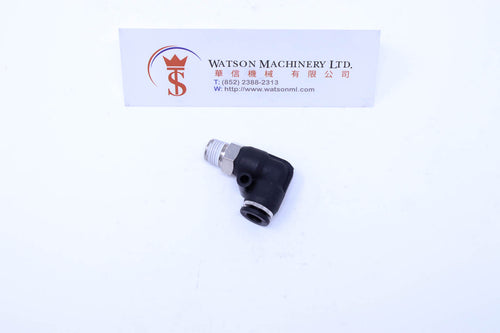 (CTL-6-01) Watson Pneumatic Fitting Elbow Push-In Fitting 6mm to 1/8