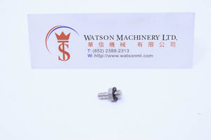 (BB-4-M5 (LC-0425-M5)) Watson Pneumatic Fitting M5 to Barb 4mm (Made in Taiwan)
