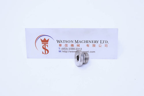 API A00914 (A0091414) Standard Pneumatic Fitting (Nickel Plated Brass) (Made in Italy) - Watson Machinery Hydraulics Pneumatics