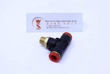 Load image into Gallery viewer, (CTB-10-02) Watson Pneumatic Fitting Branch Tee 10mm to 1/4&quot; Thread BSP (Made in Taiwan)