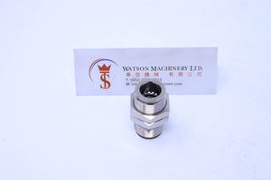 API R271212 Push-in Fitting (Nickel Plated Brass) (Made in Italy) - Watson Machinery Hydraulics Pneumatics