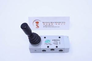 API A1MA151LL Manual Valve 1/8", 5/2, Two Stable Positions Side Lever - Watson Machinery Hydraulics Pneumatics