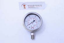 Load image into Gallery viewer, Watson Stainless Steel 1K Bottom Connection Pressure Gauge 1bar