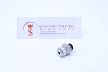 Load image into Gallery viewer, (CTC-4-02) Watson Pneumatic Fitting Straight Connector Push-In Fitting 4mm to 1/4&quot; Female Thread BSP (Made in Taiwan)