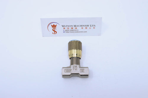 Tognella 1251/2-01-18 (1237/2-18) 210 bar 2 way Needle Valve Flow Control