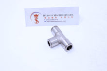 Load image into Gallery viewer, HB211000 10mm Union Branch Tee Brass Push-In Fitting Intermediate Tee