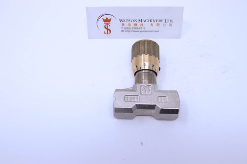 Tognella 1251/2-01-38 210 bar 2 way Needle Valve Flow Control