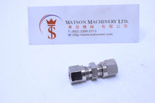 Load image into Gallery viewer, API O140600 (O140606) Compression Fitting Union 6mm (Nickel Plated Brass) (Made in Italy) - Watson Machinery Hydraulics Pneumatics