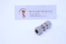 Load image into Gallery viewer, API O140800 (O140808)Compression Fitting Union 8mm (Nickel Plated Brass) (Made in Italy) - Watson Machinery Hydraulics Pneumatics