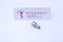 Load image into Gallery viewer, API R130418 1/8&quot; Female to 4mm Push-in Fitting (Nickel Plated Brass) (Made in Italy) - Watson Machinery Hydraulics Pneumatics