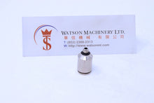 Load image into Gallery viewer, API R1206M5 6mm to M5 Push-in Fitting (Nickel Plated Brass) (Made in Italy) - Watson Machinery Hydraulics Pneumatics