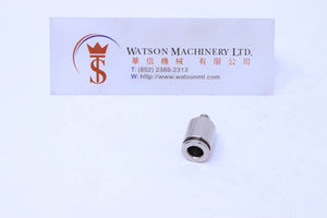 API R1206M5 6mm to M5 Push-in Fitting (Nickel Plated Brass) (Made in Italy) - Watson Machinery Hydraulics Pneumatics