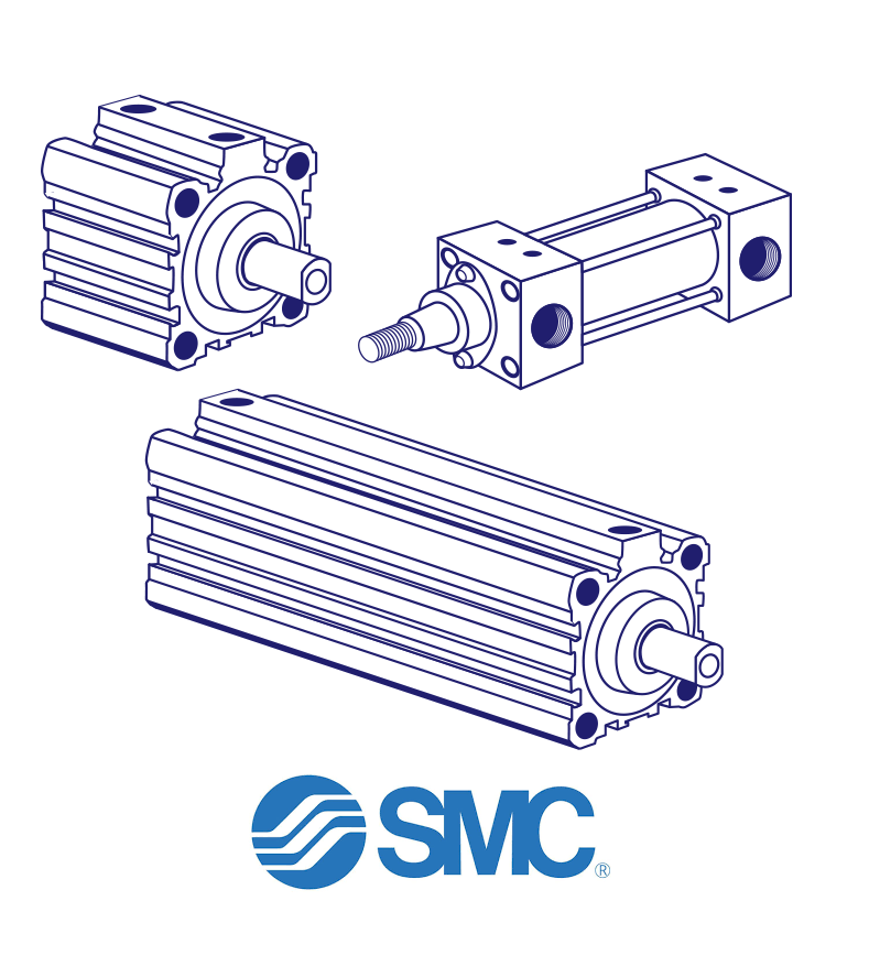 SMC RQB50TF-30M Pneumatic Cylinder