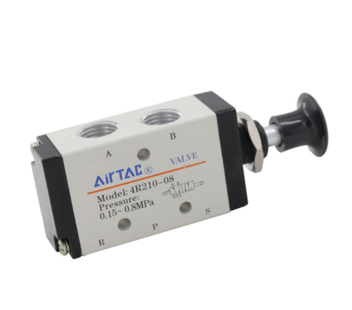 Airtac 3L11006T Push Pull Valve, 3/2 Way