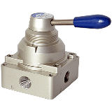 AirTac 4HV41015LG Rotary Hand Lever Valve