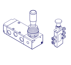 Metal Work MUSHROOM/EMERG-ROD Mini Hand Valve (W0351000014)